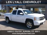 2007 Summit White Chevrolet Silverado 1500 LTZ Crew Cab 4x4 #55402055