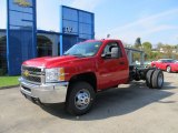 2012 Victory Red Chevrolet Silverado 3500HD WT Regular Cab Chassis #55402037