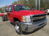 2012 Chevrolet Silverado 3500HD WT Regular Cab Chassis Front 3/4 View