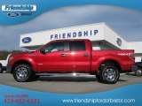 2011 Red Candy Metallic Ford F150 XLT SuperCrew 4x4 #55402017
