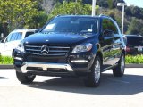 2012 Obsidian Black Metallic Mercedes-Benz ML 350 4Matic #55402001