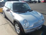 2002 Pure Silver Metallic Mini Cooper Hardtop #55401978