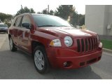 2007 Inferno Red Crystal Pearlcoat Jeep Compass Sport 4x4 #55402473