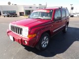 2006 Inferno Red Pearl Jeep Commander Limited 4x4 #55402247