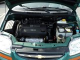2004 Chevrolet Aveo Special Value Sedan 1.6 Liter DOHC 16-Valve 4 Cylinder Engine