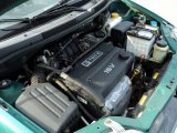 2004 Chevrolet Aveo Special Value Sedan 1.6 Liter DOHC 16-Valve 4 Cylinder Engine