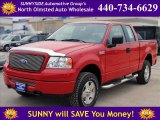 2006 Bright Red Ford F150 STX SuperCab 4x4 #55401716