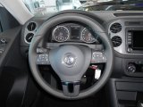 2012 Volkswagen Tiguan SE Steering Wheel