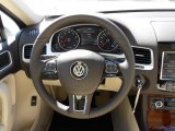 2012 Volkswagen Touareg VR6 FSI Lux 4XMotion Steering Wheel