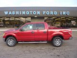 2011 Red Candy Metallic Ford F150 XLT SuperCrew 4x4 #55450427