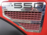 Ford F550 Super Duty 2009 Badges and Logos