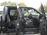 2011 Ford F350 Super Duty Lariat Crew Cab 4x4 Black Interior