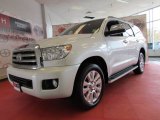 2008 Arctic Frost Pearl Toyota Sequoia Platinum 4WD #55450626