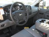 2011 Chevrolet Silverado 3500HD Regular Cab Chassis Dump Truck Dark Titanium Interior