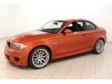 2011 BMW 1 Series M Valencia Orange Metallic