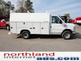 2011 Oxford White Ford E Series Cutaway E350 Commercial Utility Truck #55450190