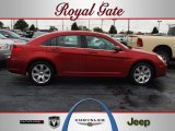 2010 Inferno Red Crystal Pearl Chrysler Sebring Limited Sedan #55450168