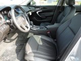 2012 Buick Regal Turbo Ebony Interior