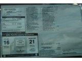 2012 Toyota Tacoma V6 TRD Sport Access Cab 4x4 Window Sticker