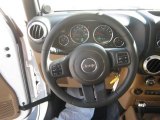 2012 Jeep Wrangler Unlimited Sahara 4x4 Steering Wheel