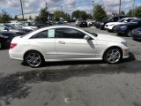 Arctic White Mercedes-Benz E in 2010