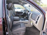 2012 Dodge Ram 1500 Laramie Longhorn Crew Cab Light Pebble Beige/Bark Brown Interior
