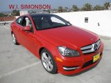2012 Mars Red Mercedes-Benz C 250 Coupe #55487851