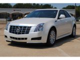 White Diamond Tricoat Cadillac CTS in 2012
