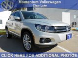 2012 White Gold Metallic Volkswagen Tiguan SE #55488386