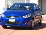 2012 Marathon Blue Hyundai Accent GS 5 Door #55487758