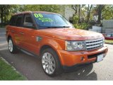 2006 Land Rover Range Rover Sport Vesuvius Orange Metallic