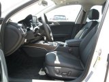 2012 Audi A6 3.0T quattro Sedan Black Interior