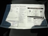 2012 Audi S5 4.2 FSI quattro Coupe Window Sticker