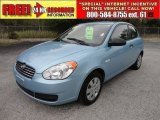 2008 Ice Blue Hyundai Accent GS Coupe #55488285