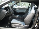 2011 Audi S5 3.0 TFSI quattro Cabriolet Black/Spectral Silver Interior