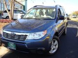 2010 Newport Blue Pearl Subaru Forester 2.5 X Premium #55488221