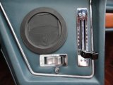 1974 Maserati Bora Gran Turismo Controls
