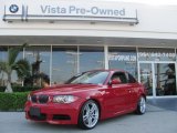 2009 Crimson Red BMW 1 Series 135i Coupe #55537657