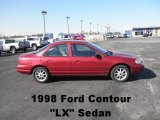 1998 Cabernet Red Metallic Ford Contour LX #55537650