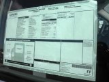 2012 GMC Sierra 3500HD Crew Cab Chassis Window Sticker