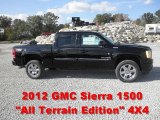 2012 Onyx Black GMC Sierra 1500 SLE Crew Cab 4x4 #55537642
