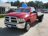 Flame Red Dodge Ram 3500 HD in 2011