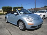 2009 Heaven Blue Metallic Volkswagen New Beetle 2.5 Convertible #55536983