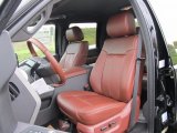 2012 Ford F350 Super Duty King Ranch Crew Cab 4x4 Chaparral Leather Interior
