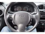 2001 Hyundai Santa Fe GL V6 4WD Steering Wheel