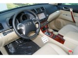 2012 Toyota Highlander Limited 4WD Sand Beige Interior