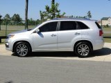 Bright Silver Kia Sorento in 2011