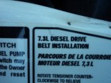 2002 Ford F350 Super Duty Lariat Crew Cab 4x4 Dually Info Tag