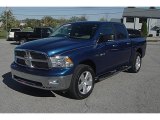 2009 Deep Water Blue Pearl Dodge Ram 1500 Big Horn Edition Crew Cab 4x4 #55537468