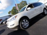 2012 White Diamond Tricoat Chevrolet Traverse LTZ AWD #55537178